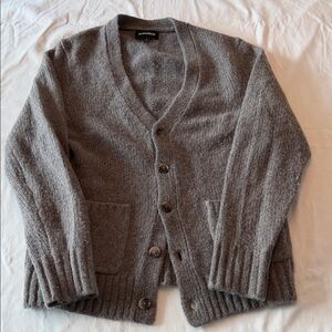 Bonobos Men's Gray Knit Cardigan